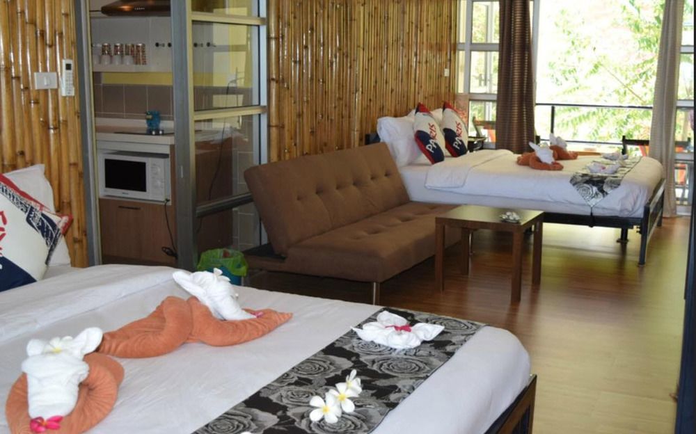 Zone6 Coworking Beach Apartment Old 2W Beach Hostel, Koh Samui Bophut Eksteriør bilde