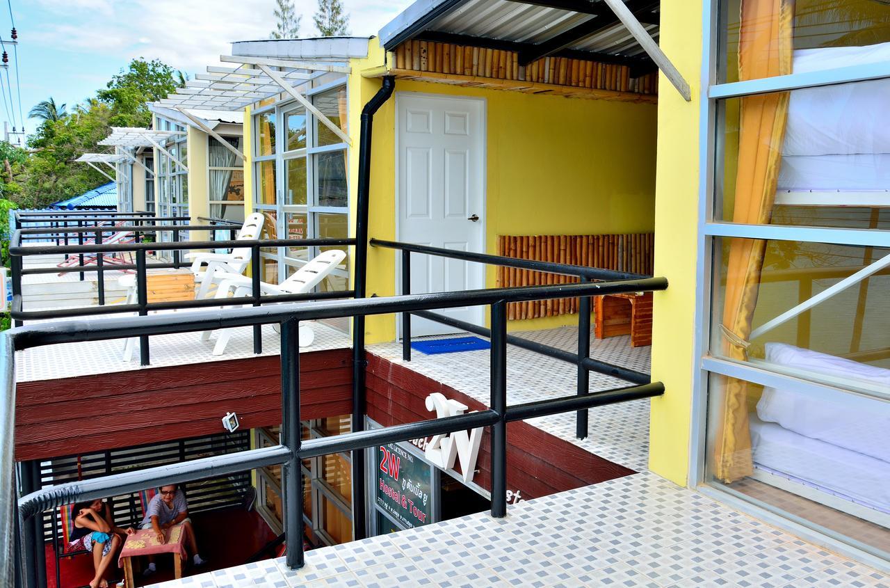 Zone6 Coworking Beach Apartment Old 2W Beach Hostel, Koh Samui Bophut Eksteriør bilde